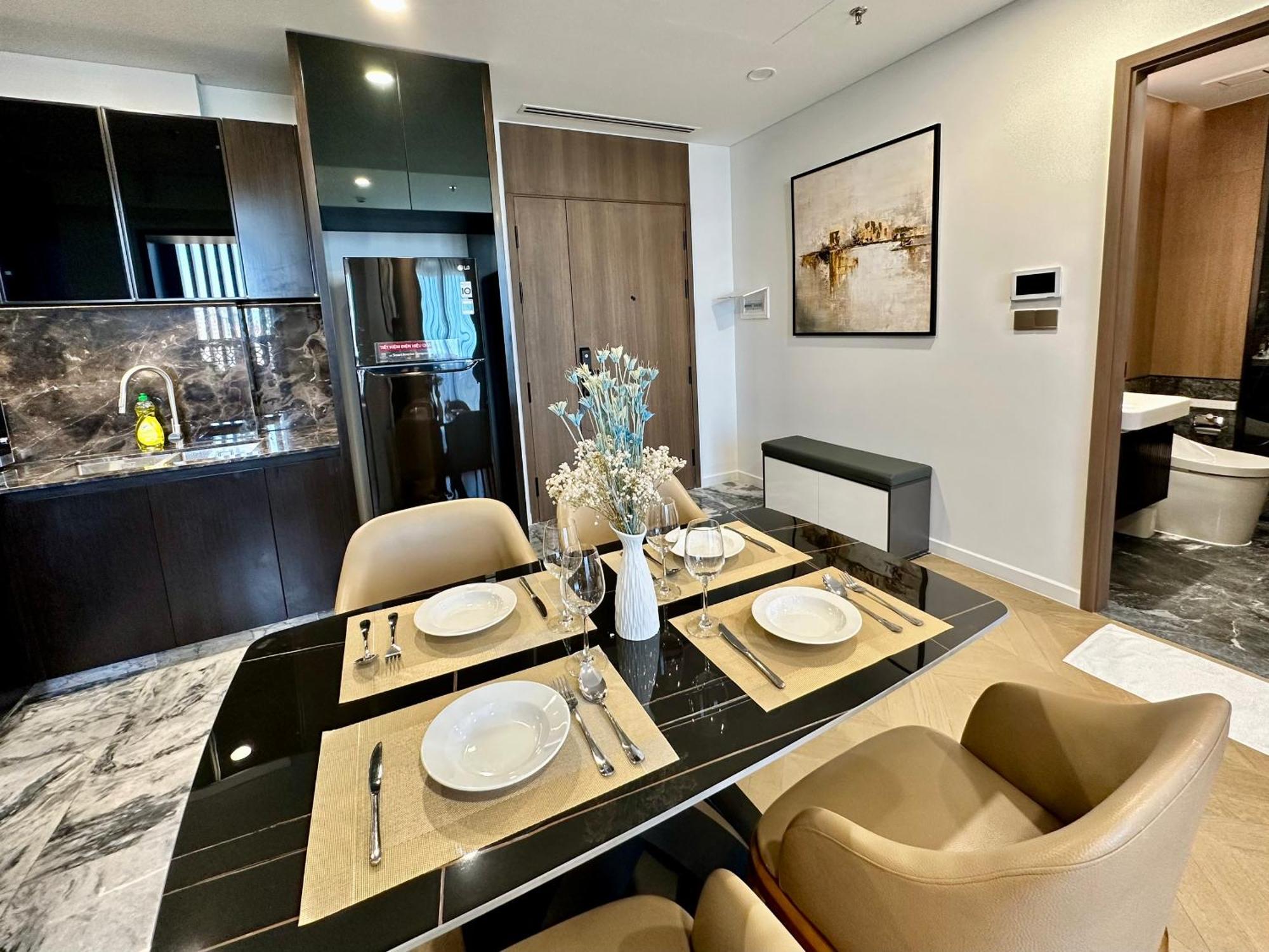 High-end 1br Lumiere Thao Dien, Hcmc - Min's Appartement
