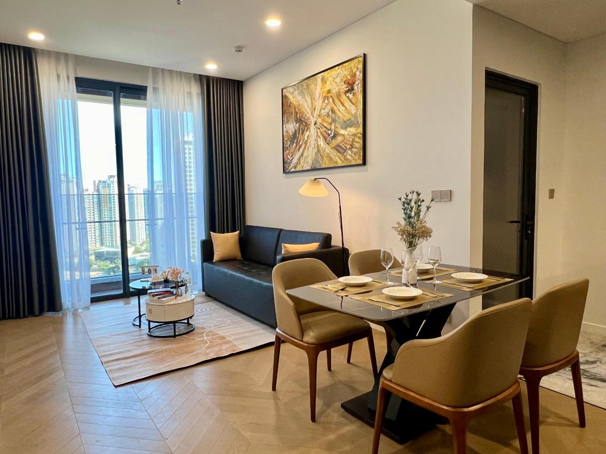 High-end 1br Lumiere Thao Dien, Hcmc - Min's Appartement